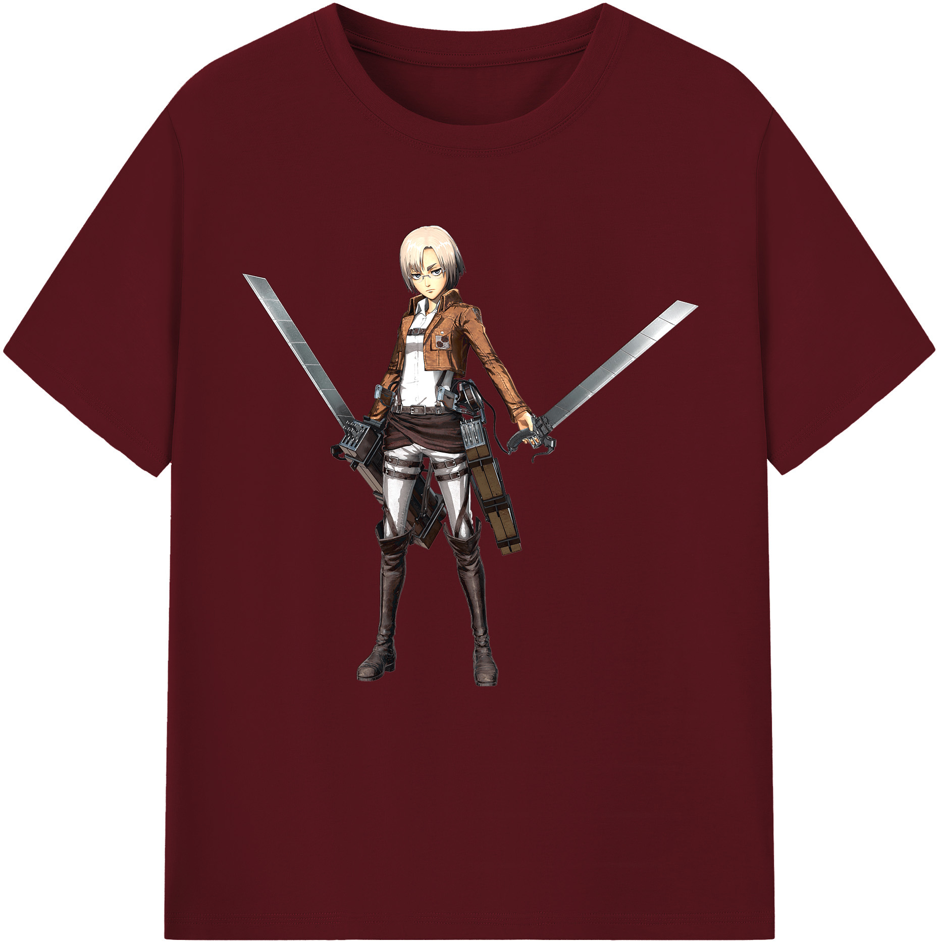 （画像用）  綿100％半袖Tシャツ（フロントプリント）